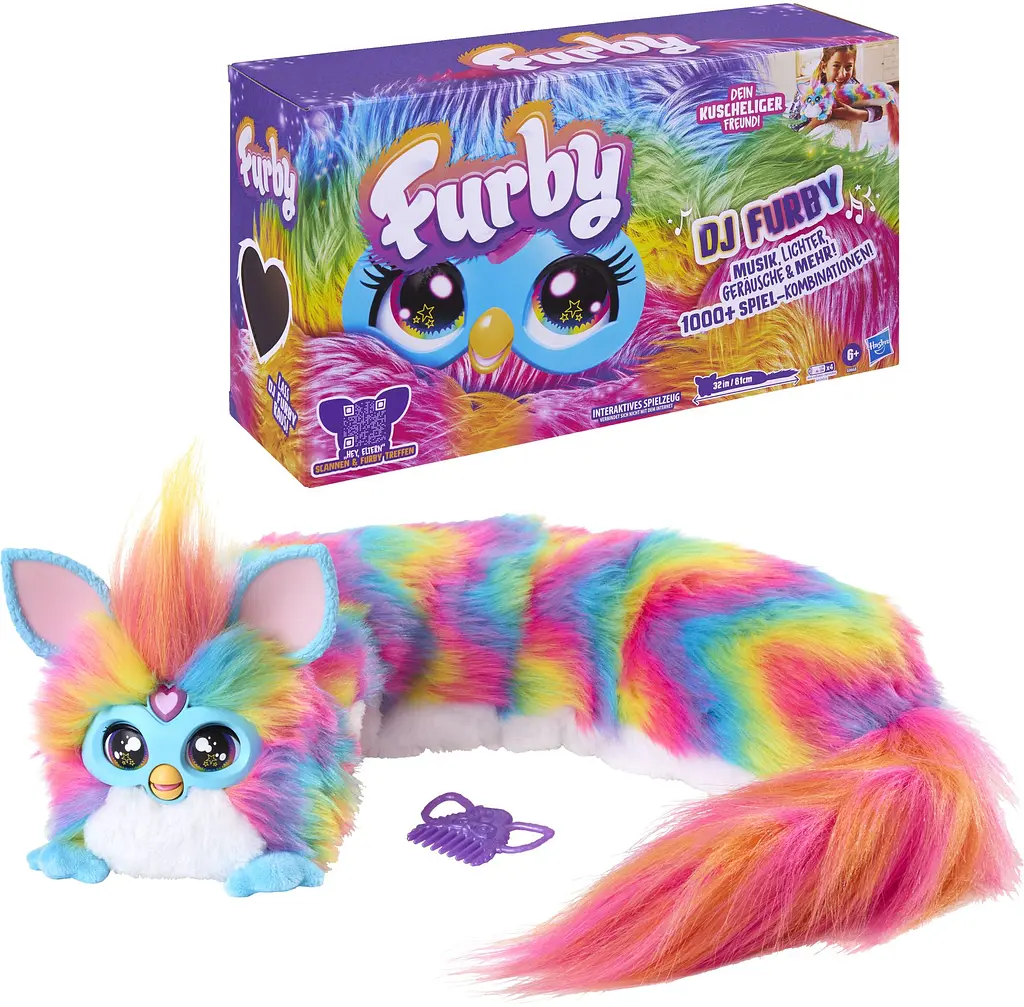 Игрушка интерактивная Hasbro DJ Furby Interactive Toy (G0668) - фото 5