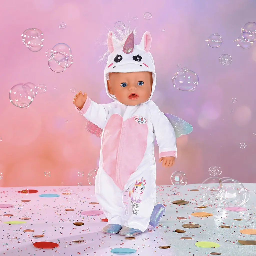 Одяг для ляльки Baby Born Комбінезон єдинорога 43 см (832936) - фото 4