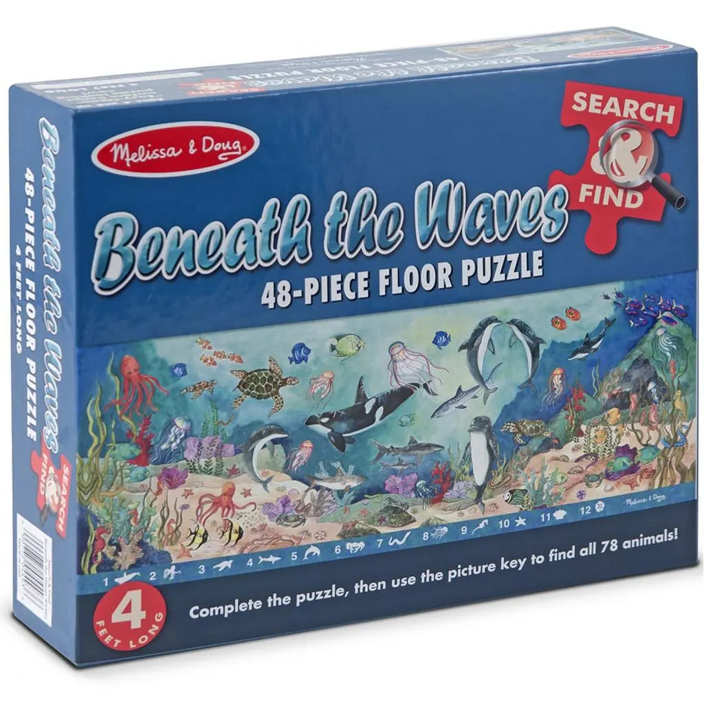 Пазл Melissa&Doug Мега "Морське дно", 48 елементів (MD4493) - фото 4