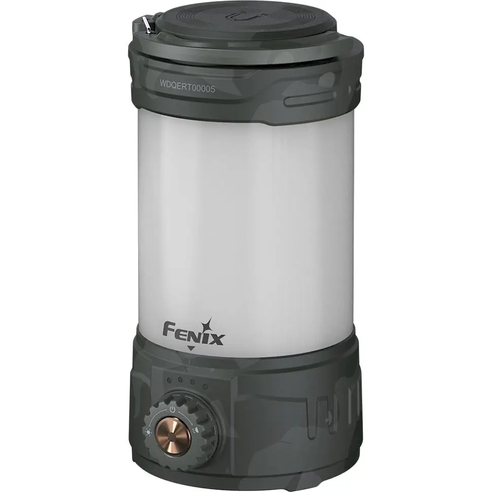 Фонарь кемпинговый Fenix CL26R Pro, серый камуфляж - фото 2