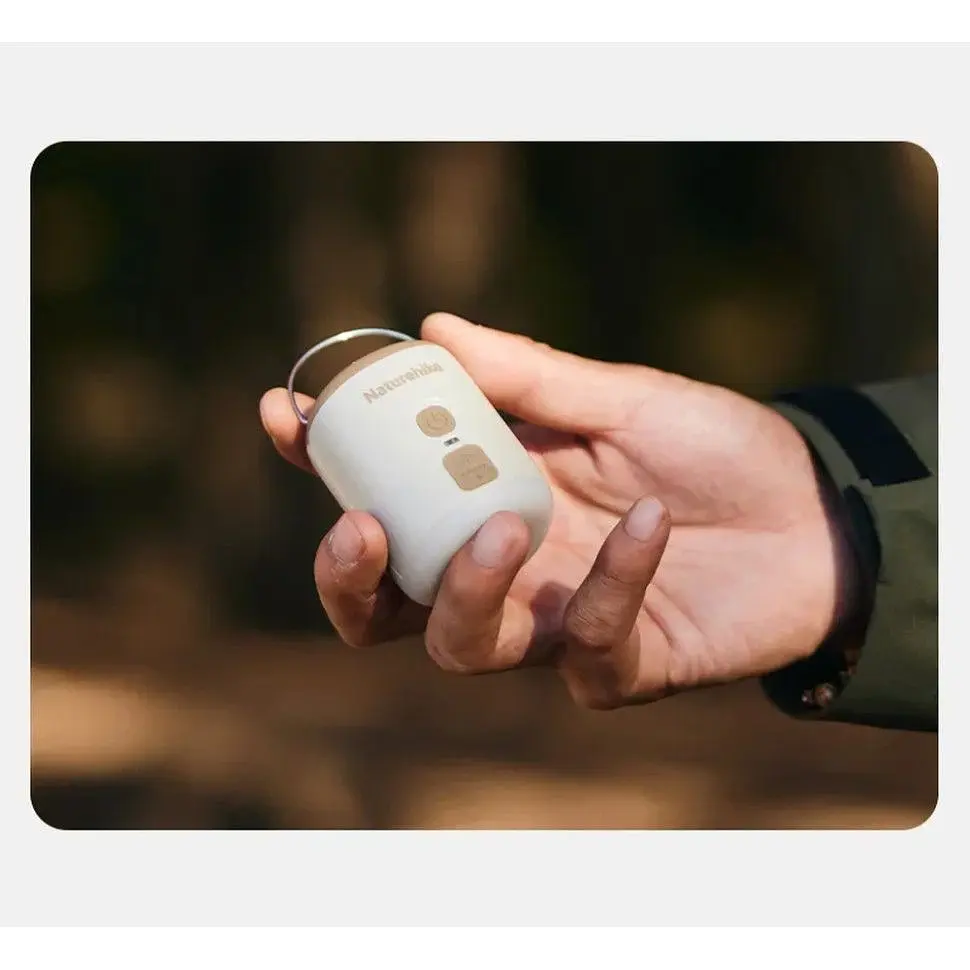 Міні насос - нічник - вентилятор Naturehike CNK2300DQ022 бежевий - фото 11