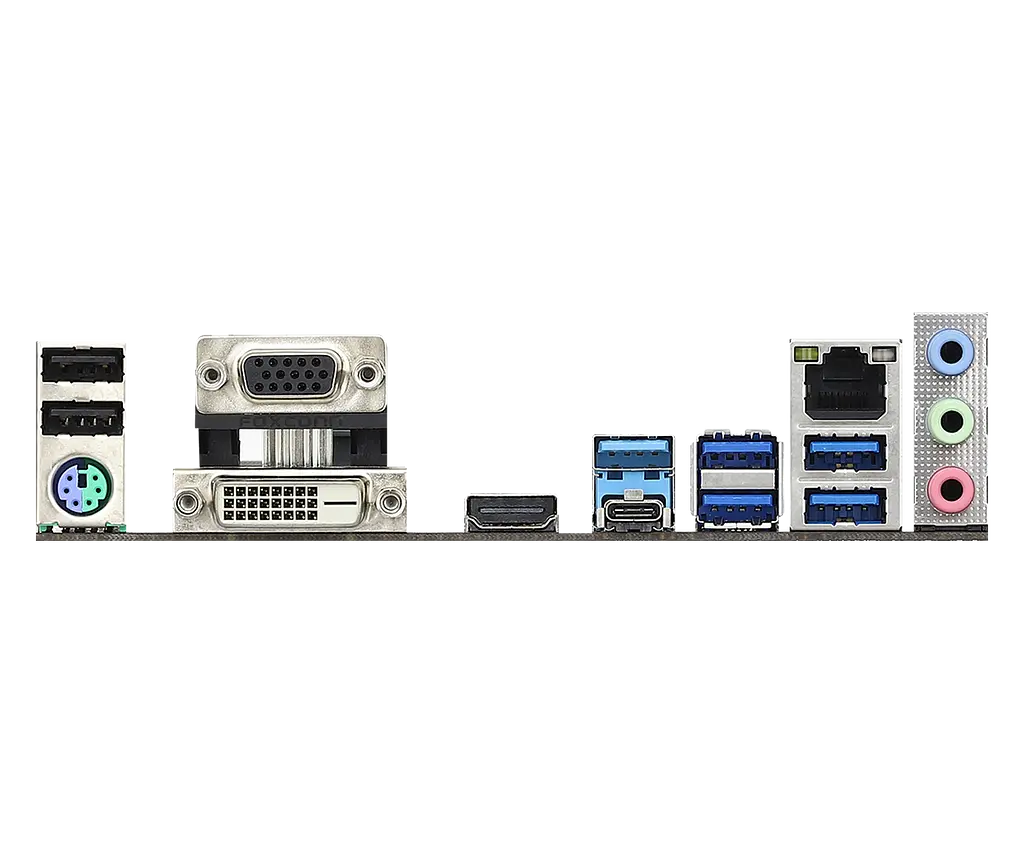 Мат.плата AM4 (B450) AsRock B450M Pro4 R2.0, B450, 4xDDR4, CrossFire, Int.Video(CPU), 4xSATA3, 1xM.2, 1xPCI-E 16x 3.0, 1xPCI-E 16x 2.0, 1xPCI-E 1x 2.0, ALC892, RTL8111H, 8xUSB3.2/4xUSB2.0, VGA/DVI-D/HDMI, MicroATX - фото 5