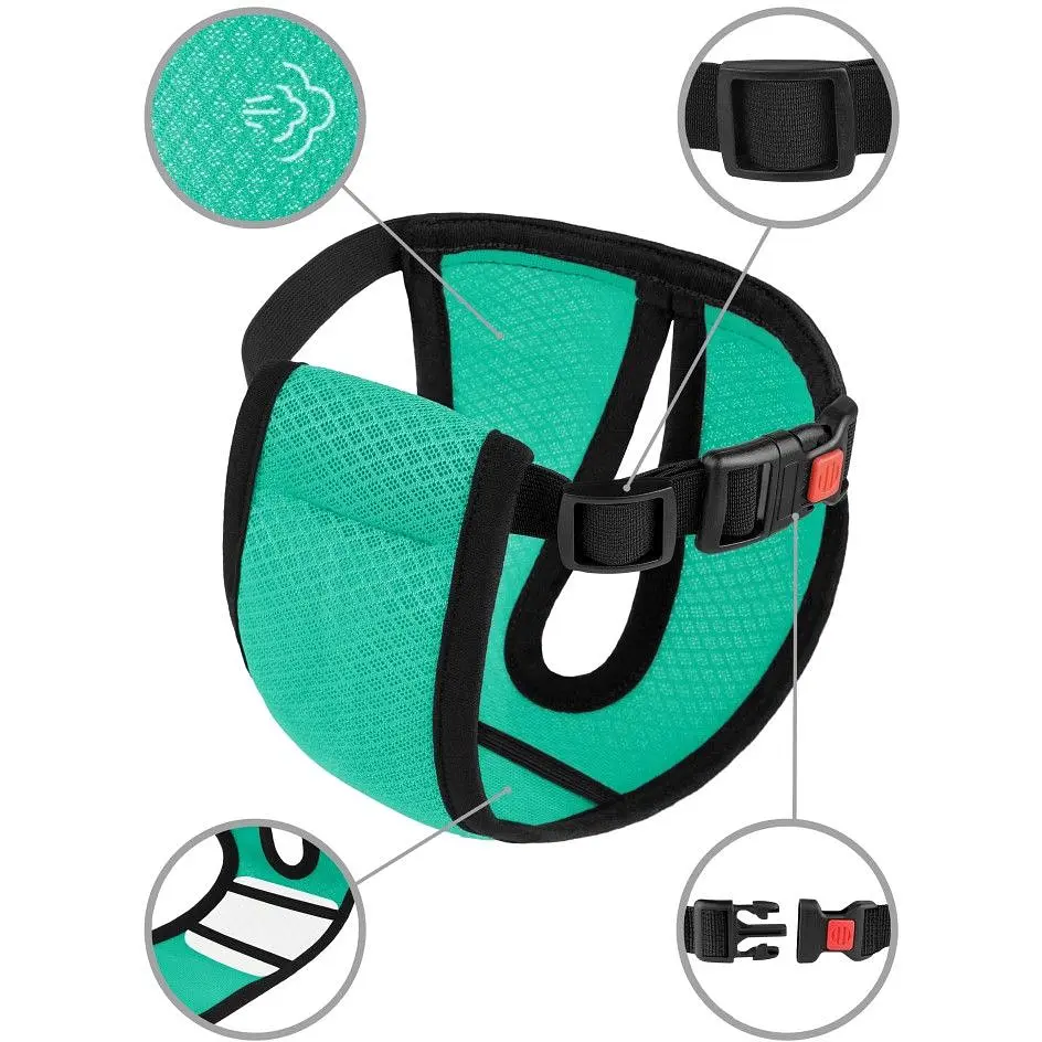 Трусы гигиенические для собак Bronzedog Mesh, размер XS, 17-25х12 см, ментоловые - фото 5
