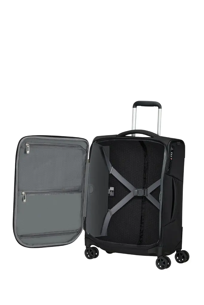 Валіза 55 См Samsonite RESPARK BLACK 55x40x20 KJ3*09004 - фото 2