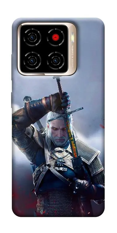 TPU чохол Demsky The witcher gerald для ZTE Blade A56