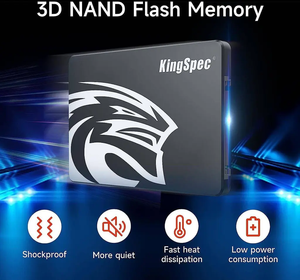 Накопичувач SSD KingSpec Sata 2.5" 512Gb P3 (X003FVPTGR) - фото 6