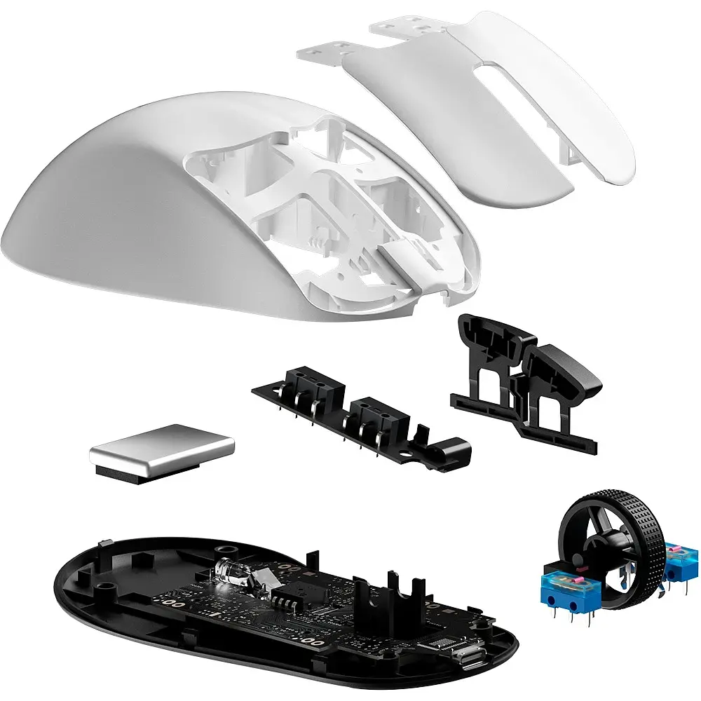 Bluetooth миша GamePro Asgard Surt Wireless/Bluetooth/USB White (GM017W) UA - фото 3