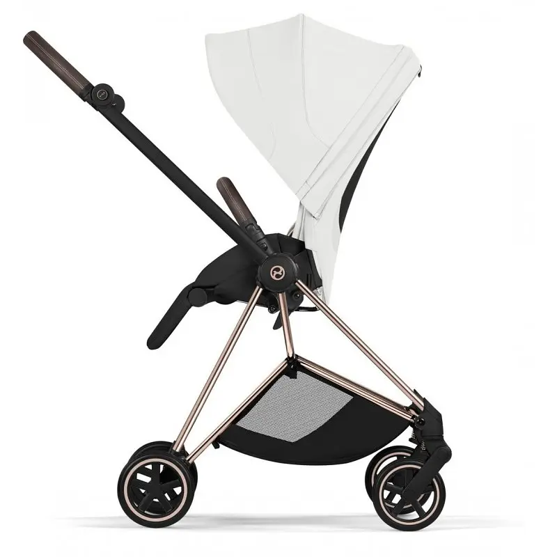 Прогулянкова коляска Cybex Mios Style 5.0 Off White шасі Rosegold - фото 3