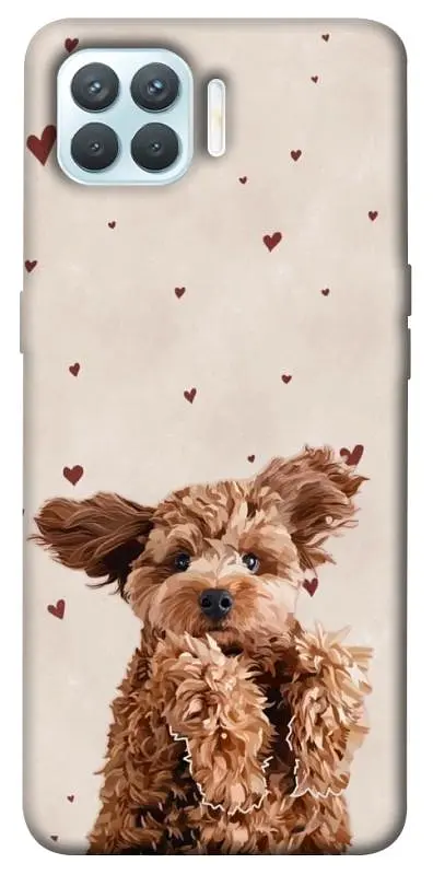 TPU чохол Demsky Сute doggy для Oppo F17 Pro