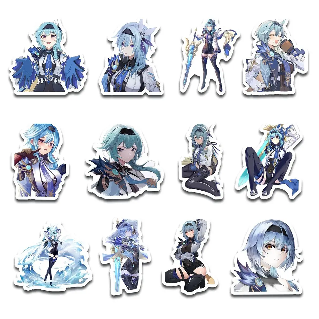 Стикерпак GeekLand Genshin Impact Eola 45 штук (SP WD EL 01) - фото 2