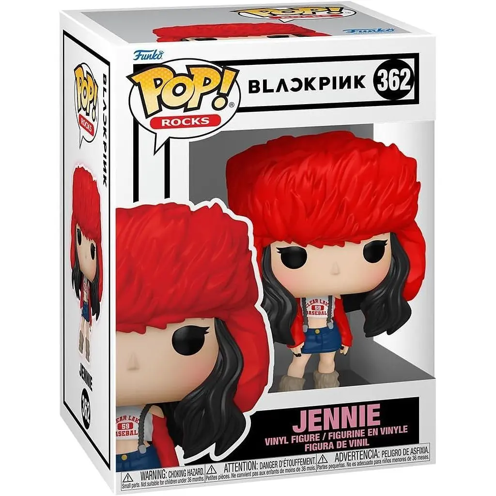 Фигурка Funko Pop Блекпинк Дженни Blackpink Jennie 10 см BP J 362 - фото 3
