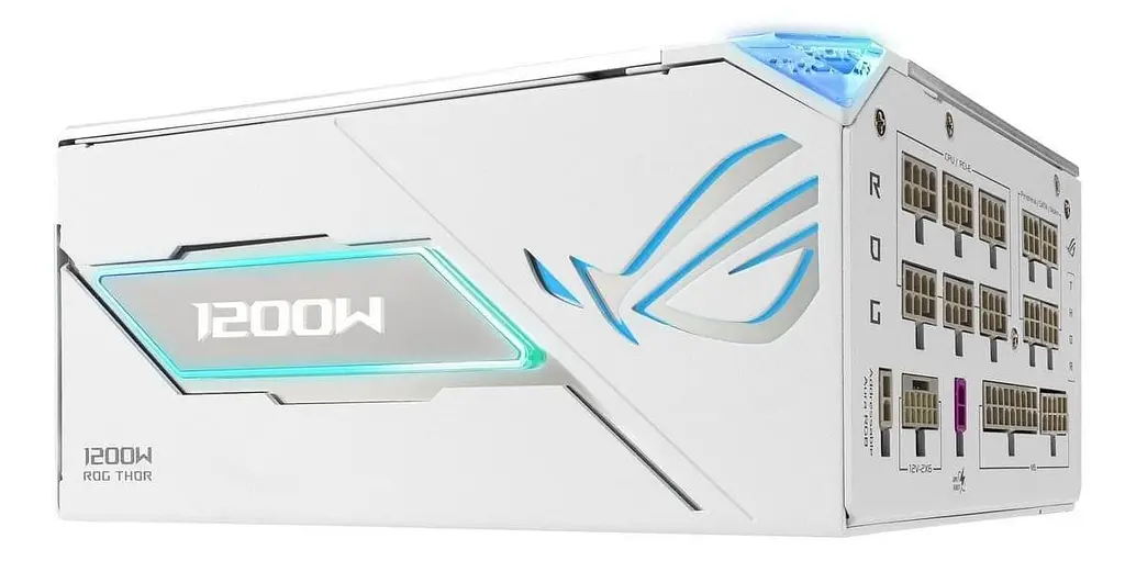Блок живлення ASUS ROG Thor 1200W III ROG Equalizer 80+ Platinum (90YE00V9-B0NA00) White - фото 3