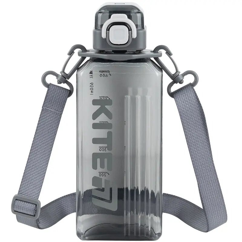 Пляшка для води Kite 650 мл сіра (K26-1275-2)