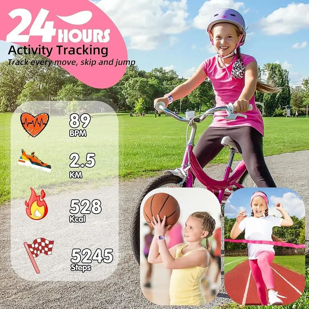 Дитячий смарт-годинник Zoney Kids Smart Watch IP68 Водонепроникний - фото 6
