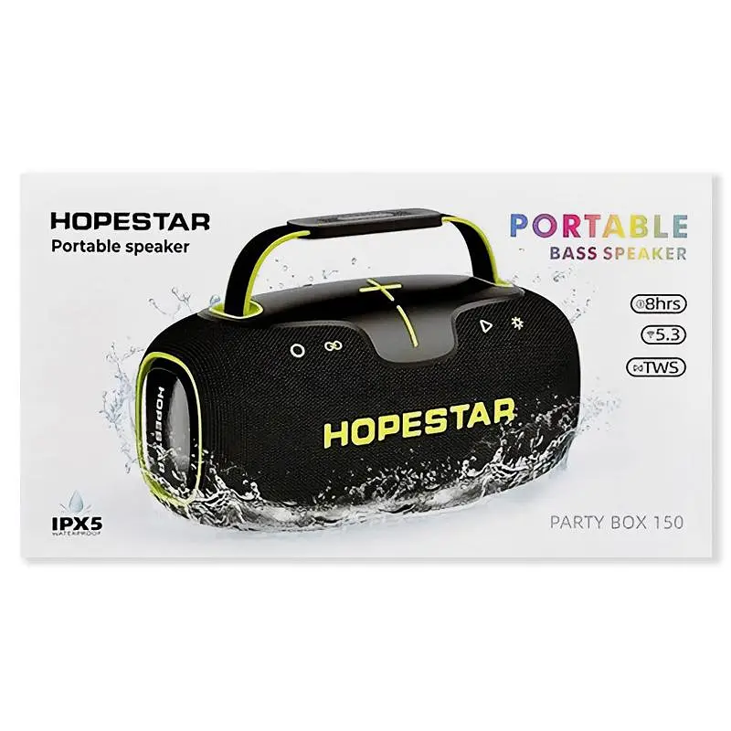 Bluetooth колонка Hopestar PartyBox 150 60W Black - фото 5