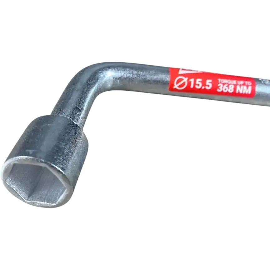 Ключ балонний Poputchik Г-подібний комбінований 19 мм - фото 2