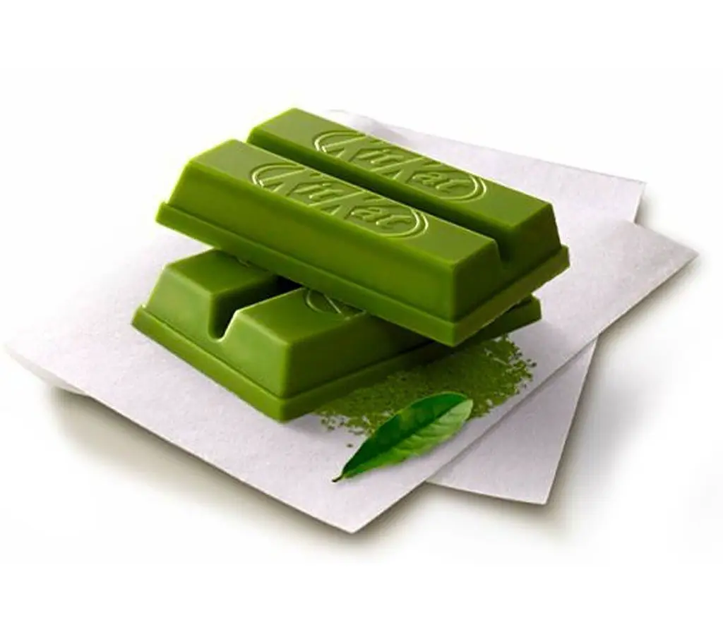 Шоколадні міні-батончики KitKat Yokubari Double Adult Sweet Matcha Original 10шт х 11.3g - фото 3
