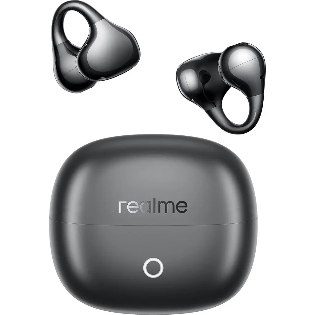Наушники Realme Buds Clip Titanium Black [155391] - фото 2
