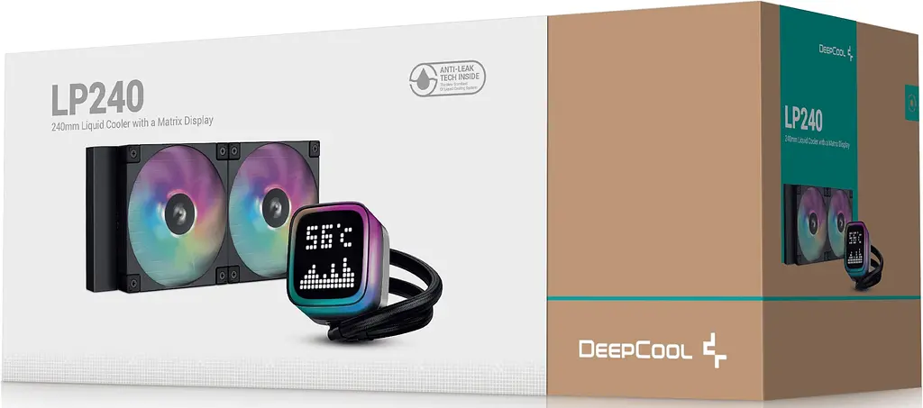 СВО Deepcool LP240 ARGB Black (R-LP240-BKMSNC-G-1) - фото 6