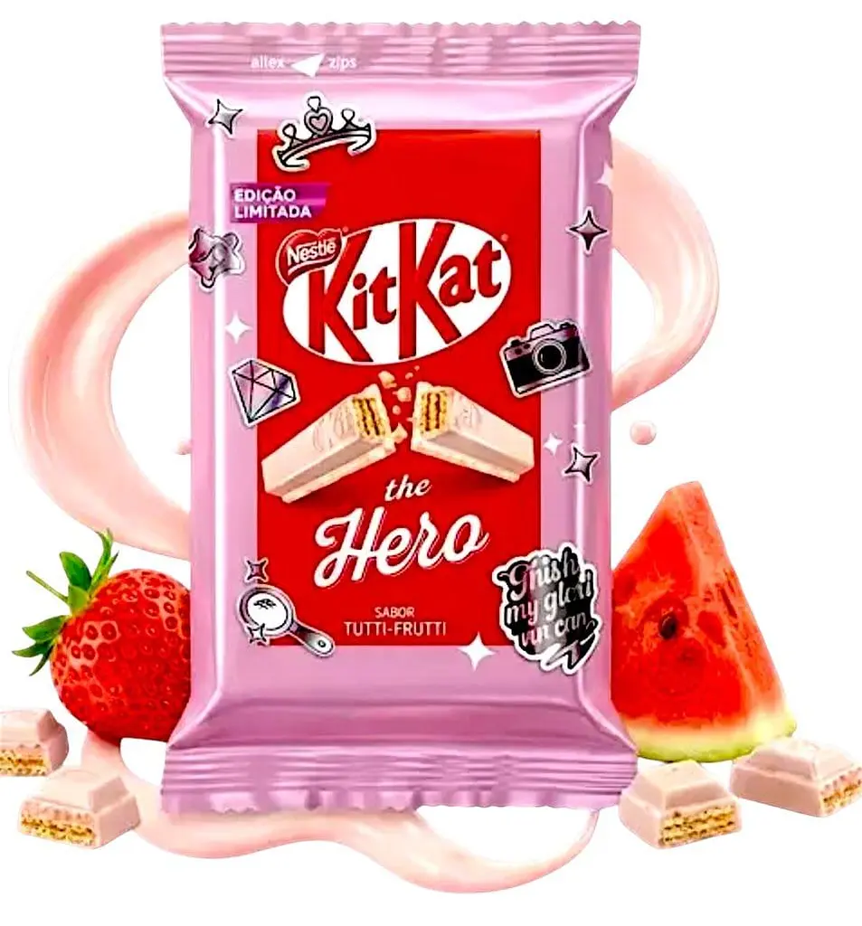 Шоколадний батончик Nestle Kit Kat The Hero Tutti-Frutti 41.5 г - фото 4
