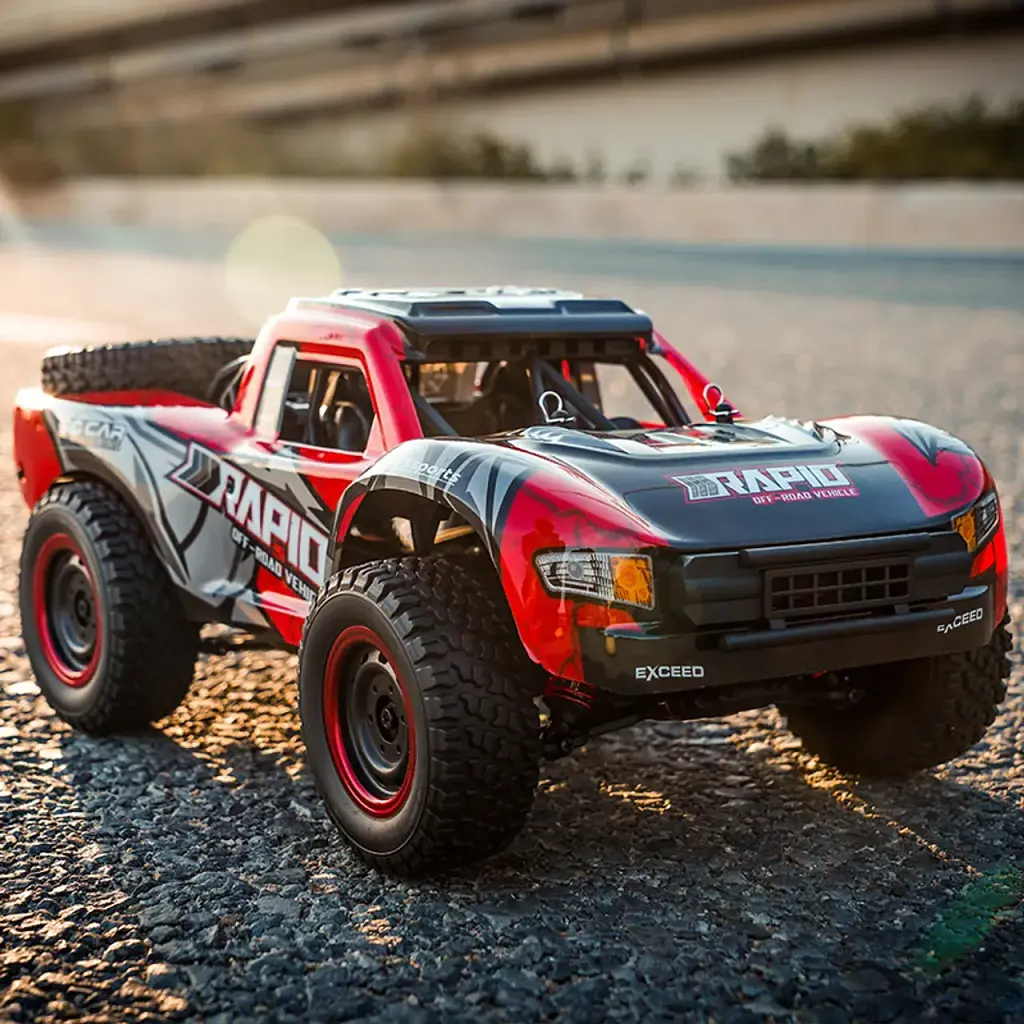 Машинка на радіокеруванні  JJRC Q130-A All-wheel Drive SUV Black/Red [119076] - фото 4