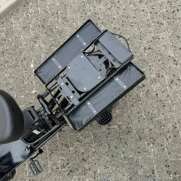 Електровелосипед Minako Monster Pro 18" 1000W 60V 26Ah гідравлічні гальма розкладний багажник/сидіння - фото 10