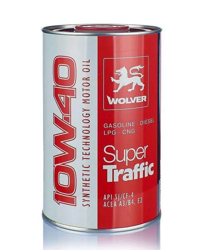 Автомобільна моторна олива WOLVER Super Traffic 10W-40 1л