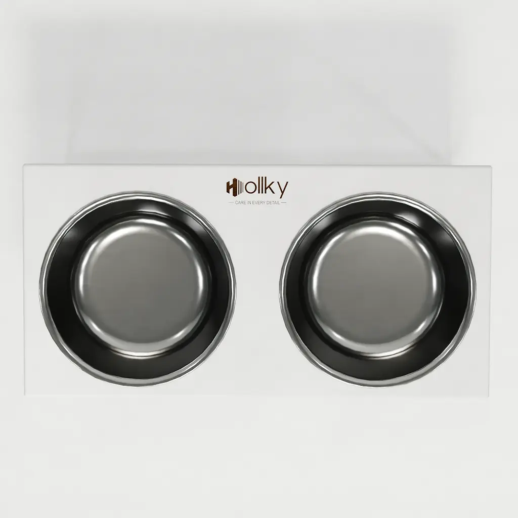 Hollky Base XXL40 — миски на підставці для дуже великих собак (2 × 2,8 л) - фото 4