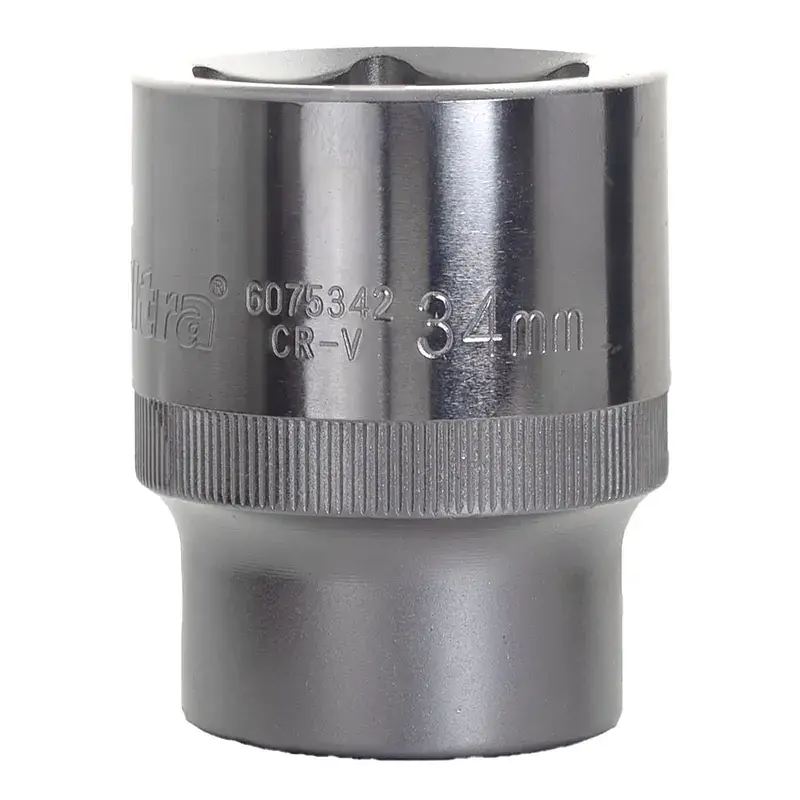 Насадка шестигранна 3/4" 34мм CrV ULTRA (6075342) - фото 3
