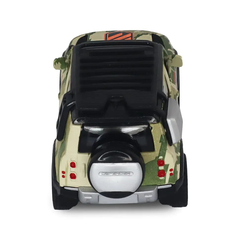 Автомодель серии Шевроны Героев Land Rover Defender 110 3 ОШБр TechnoDrive 250363M2 масштаб 1:39 - фото 4