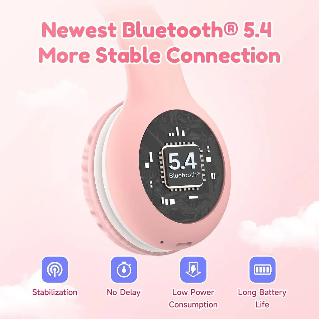 Дитячі Bluetooth-навушники EarFun K2 (2 шт.) з обмеженням гучності 85 дБ - фото 3