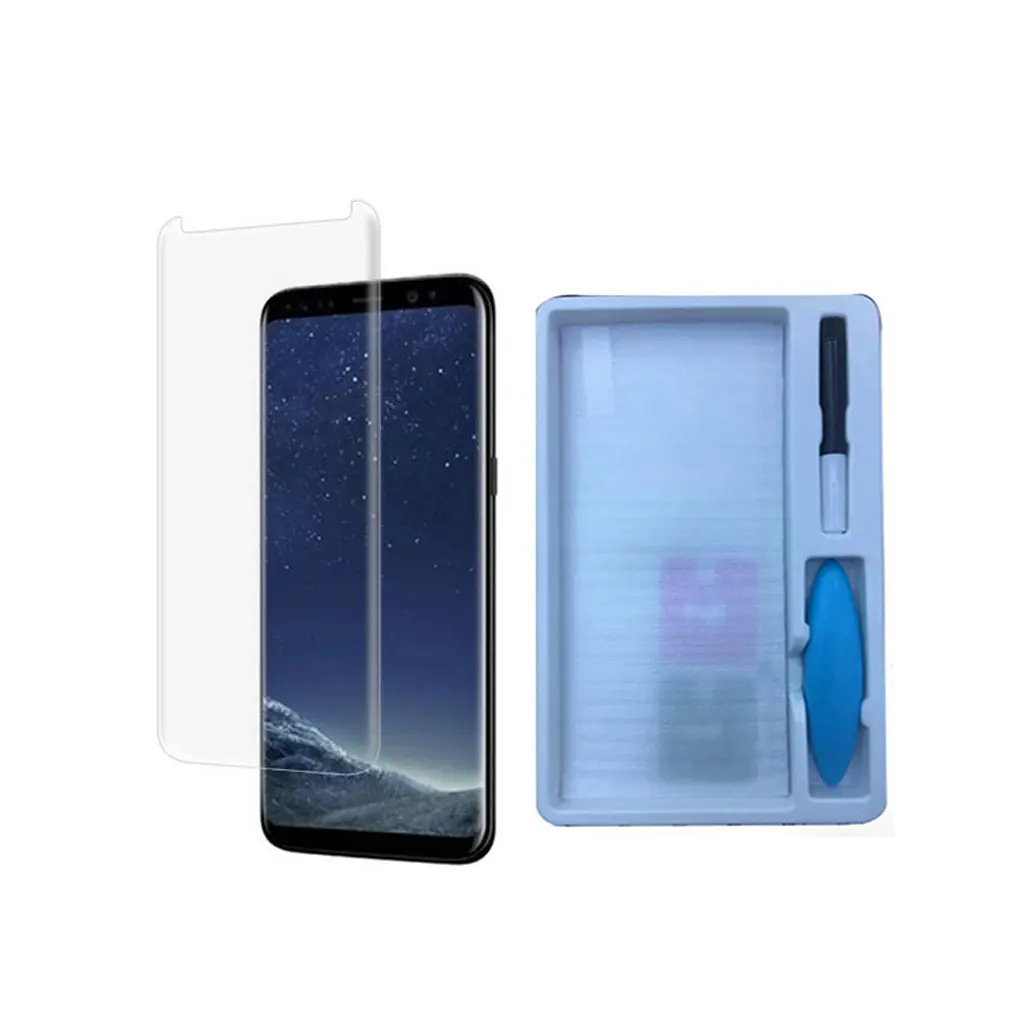 Скло захисне PowerPlant Samsung Galaxy S20 Ultra (liquid glue + UF-lamp) (GL607853) - фото 4