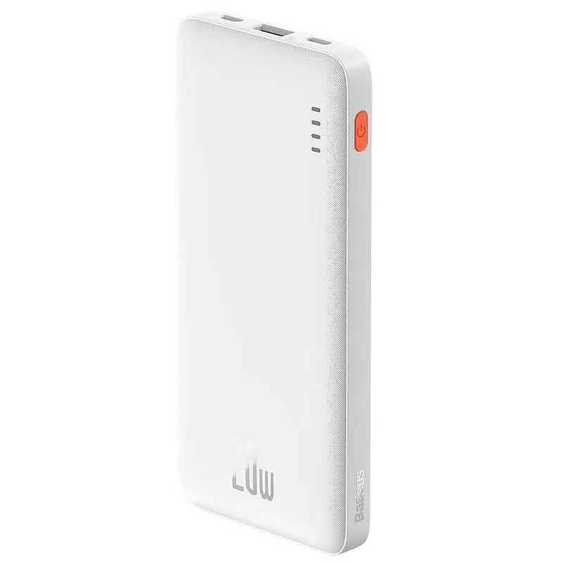 Портативний ЗП Power Bank Baseus Airpow OS 20W 10000 mAh (PPQD09000) White - фото 2