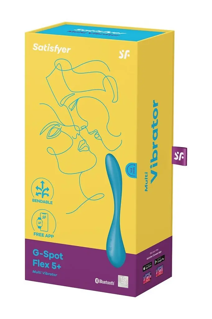 Вібратор для точки G Satisfyer G-Spot Flex 5+ 23 см синій - фото 5