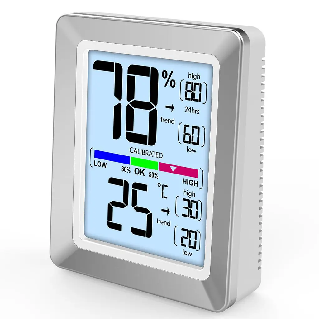 Термогигрометр Technoline WS9460 Silver/White (WS9460), Серебристый - фото 2