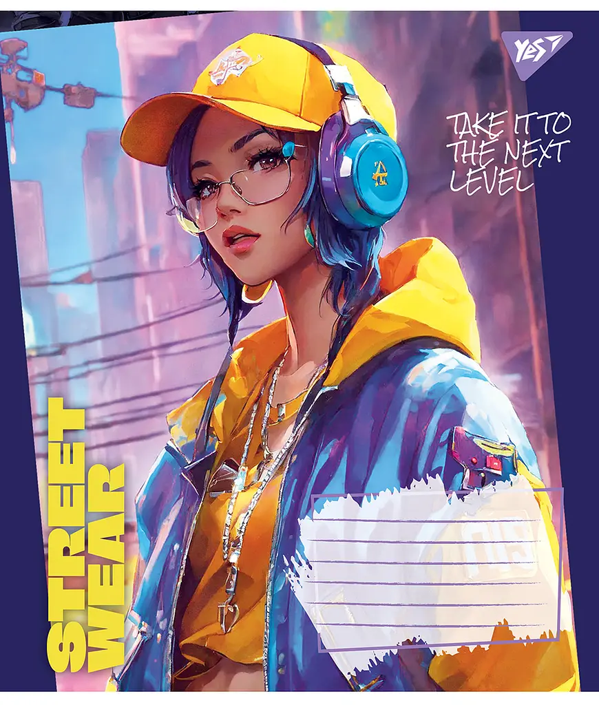 Набор тетрадей Yes Street wear А5 в клетку 36 листов 15 шт. (767071) - фото 2