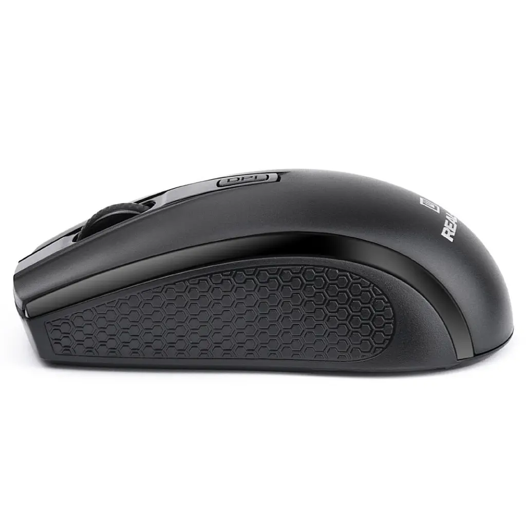 Мишка REAL-EL RM-308 Wireless Black (EL123200033) - фото 5