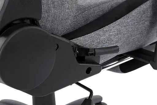 Геймерське крісло GT Racer сіре із чорним (X-2534-F Fabric Gray/Black Suede) - фото 9