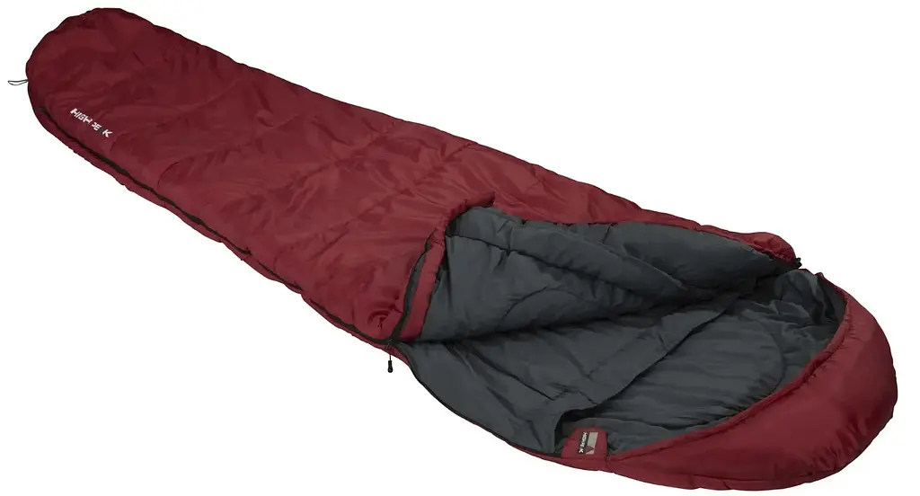 Спальный мешок High Peak TR 300/0°C Dark Red/Grey Left (23066) - фото 2