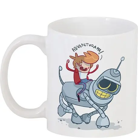 Кружка GeekLand Футурама Futurama 02.42.383 330 мл белая - фото 3