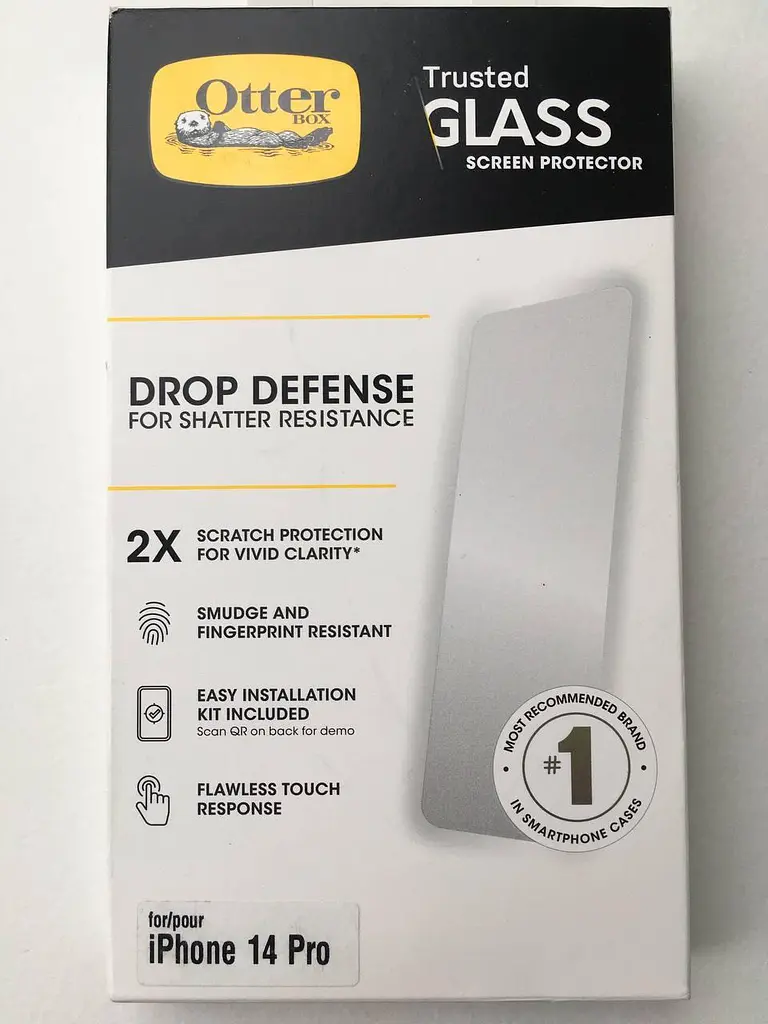Захисне скло протиударне OtterBox Trusted Glass 77-88920 2X для iPhone 14 Pro (6.1")
