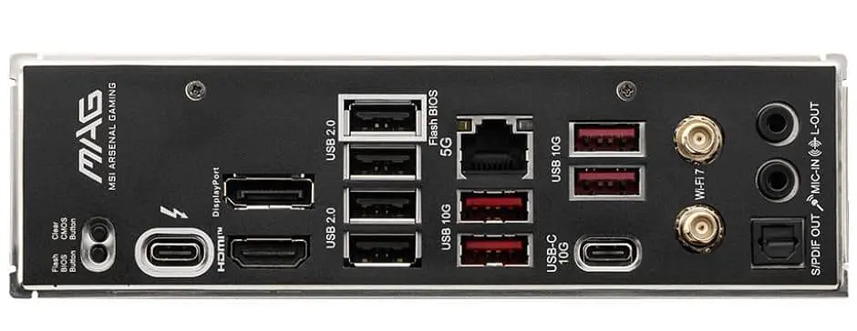 Материнська плата MSI MAG B860 TOMAHAWK WIFI (MAG B860 TOMAHAWK WIFI) (Socket 1851, Intel B860, ATX) - фото 4