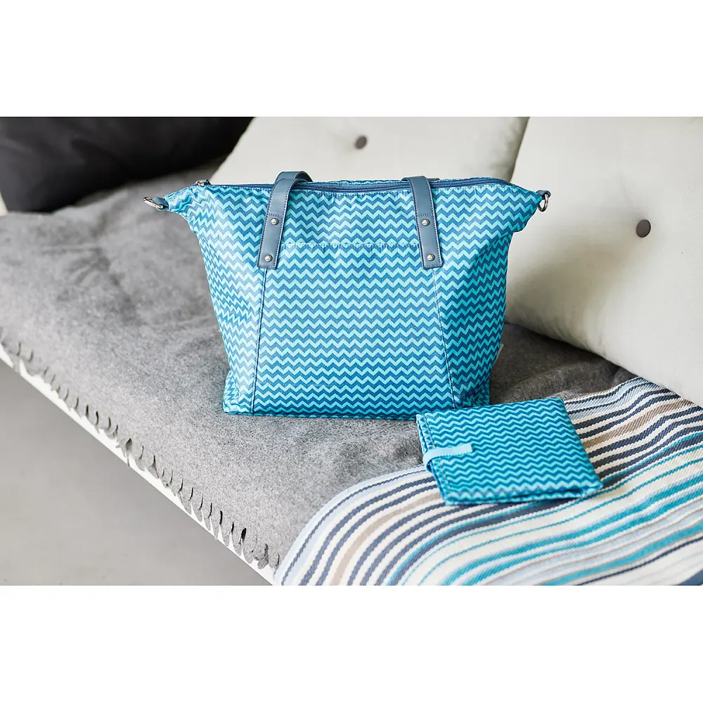 Сумка для мами Canpol babies Lady Mum з кріпленням до коляски бірюзовий (78/501) - фото 4