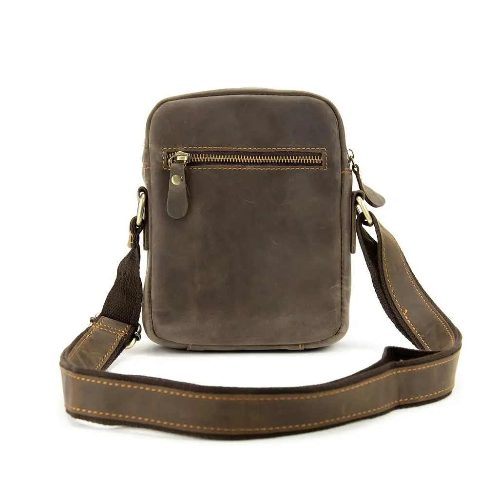 Маленький месенджер вінтажний Tiding Bag M39-1064DB - фото 5