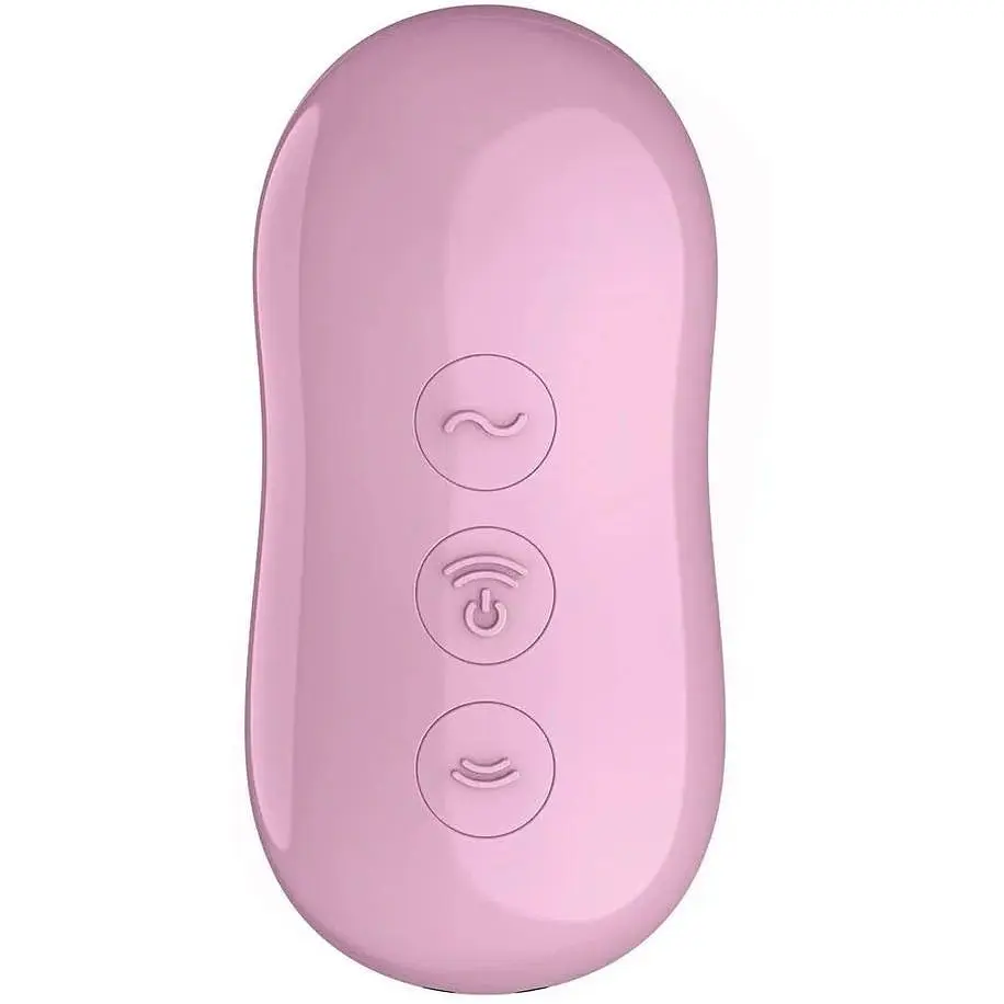 Вакуумний стимулятор із вібрацією Satisfyer Cotton Candy Фіолетовий - фото 5