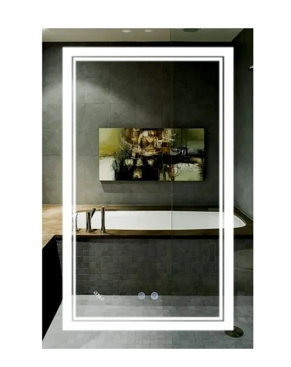 Дзеркало Qtap Cardinal з LED-підсвічуванням Touch QT0478C6080