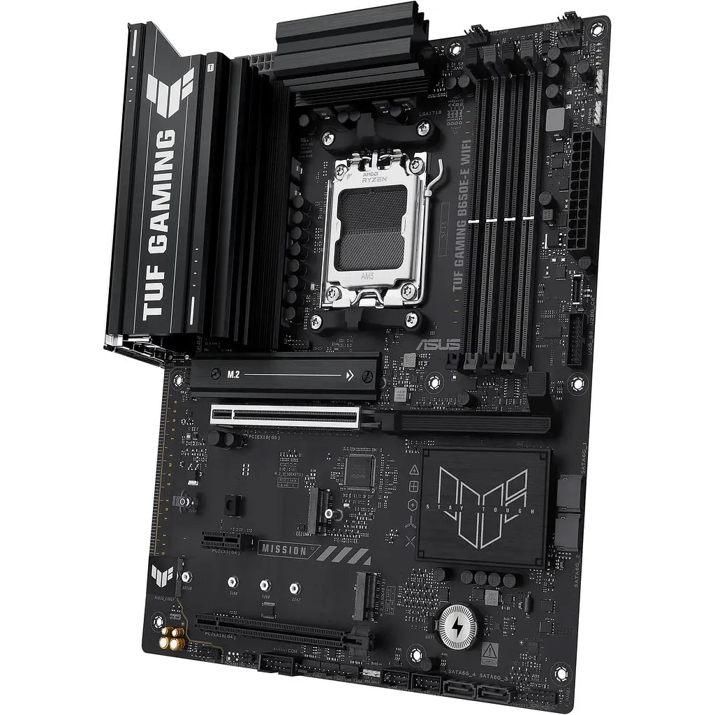Материнська плата ASUS TUF GAMING B650E-E WIFI (TUF GAMING B650E-E WIFI) (Socket AM5, AMD B650, ATX) - фото 3