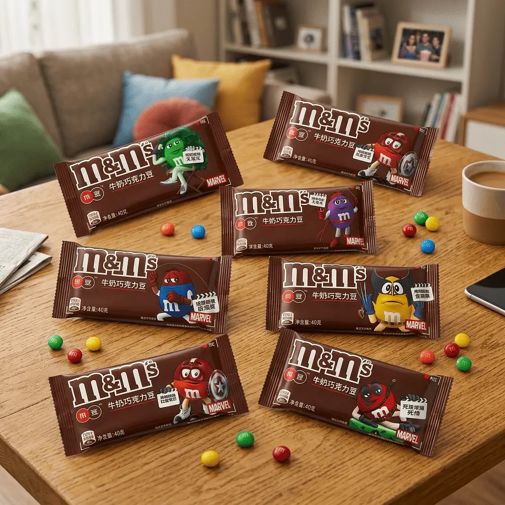 Драже M&M's Marvel Milk Chocolate 40г - фото 4