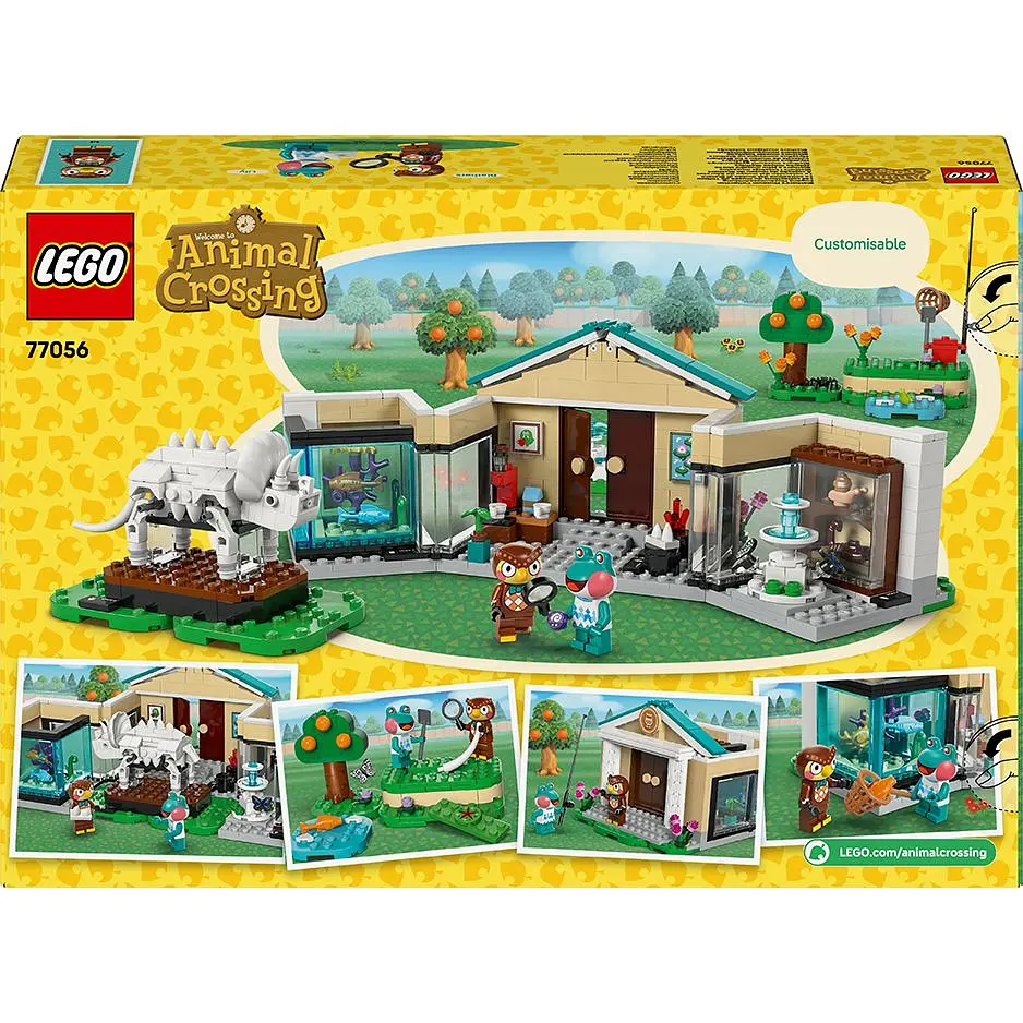 Конструктор LEGO Animal Crossing Музейная коллекция Blathers 879 деталей (77056) - фото 3