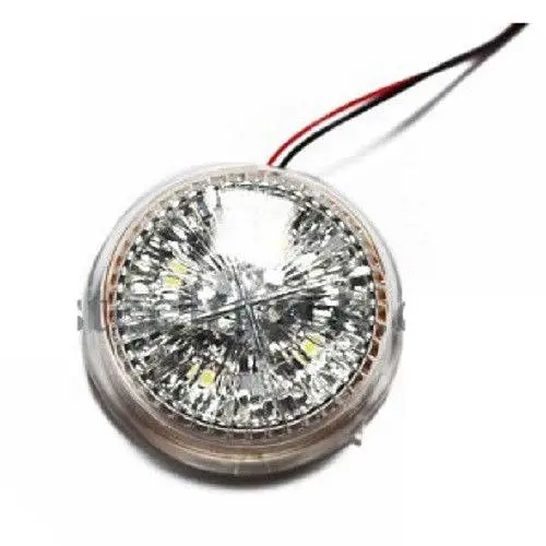 Вставка LED у габарит ріжки 12/24V 4 діодів D4.5 см Білий 1 шт. (К 505) - фото 2